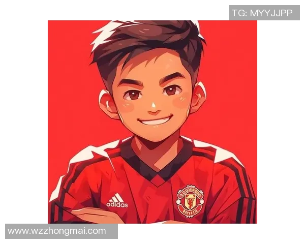 卡通风格足球明星合影头像展现球场魅力与团队精神